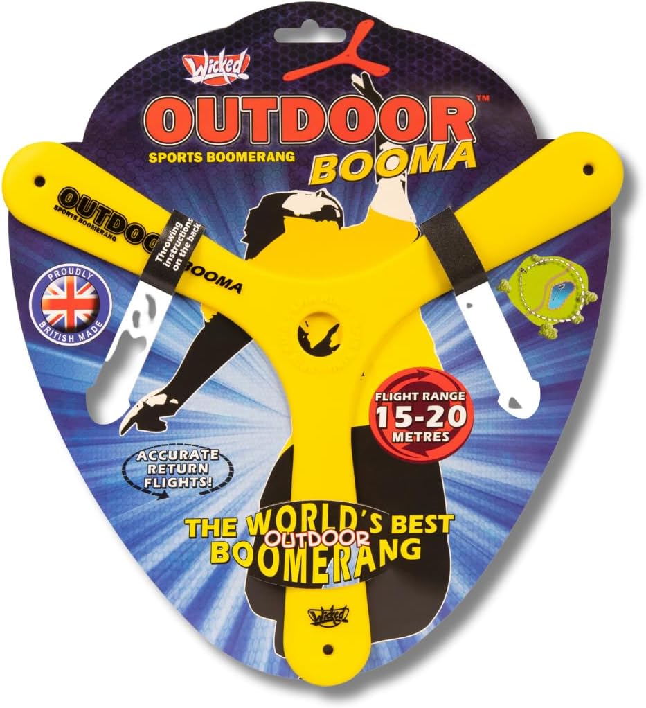 Wicked Outdoor Booma | Classic Sports Boomerang from Vision