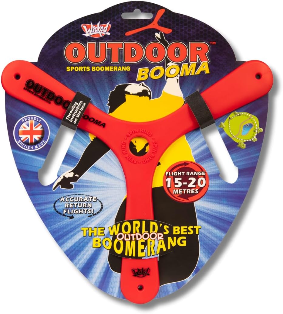 Wicked Outdoor Booma | Classic Sports Boomerang from Vision