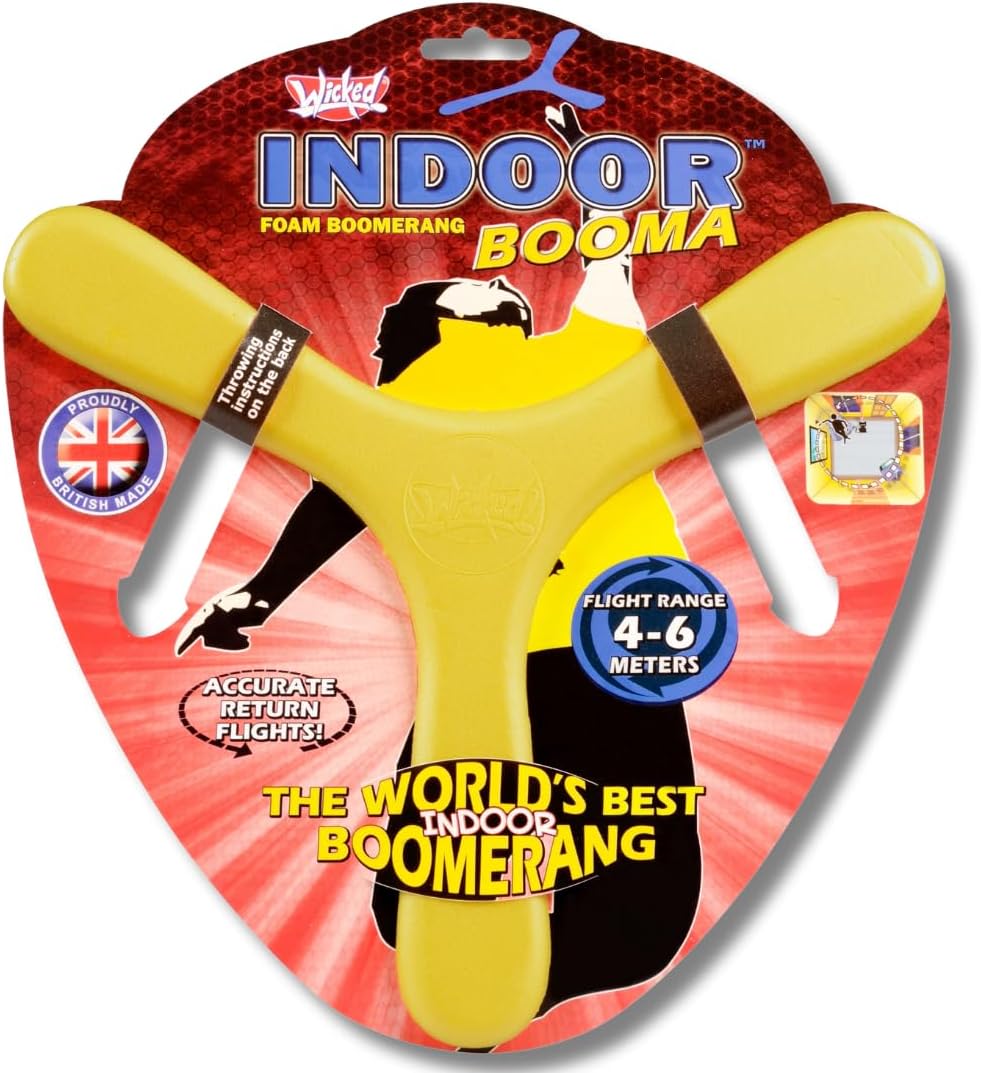 Wicked Indoor Booma | The World’s Best Soft Indoor Boomerang