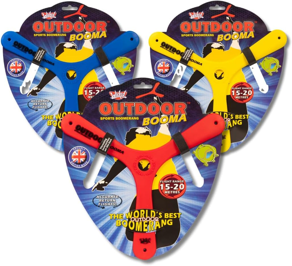 Wicked Outdoor Booma | Classic Sports Boomerang from Vision