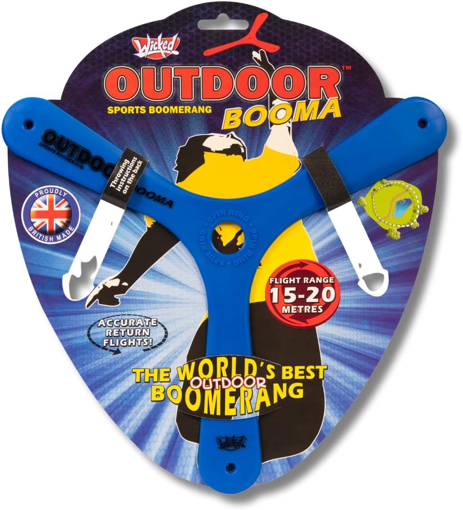 Wicked Outdoor Booma | Classic Sports Boomerang from Vision