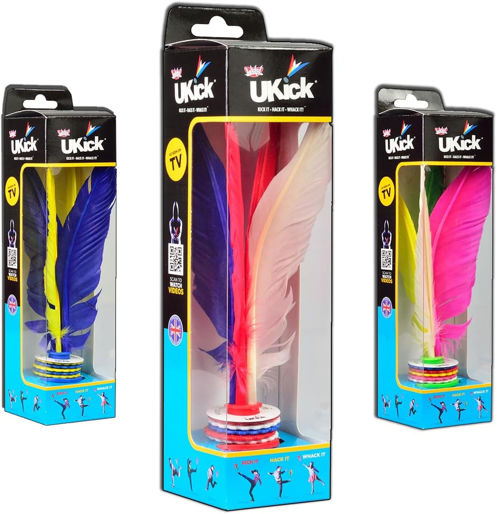 Wicked UKick | Football Skills Freestyle Trainer Feather Shuttlecock