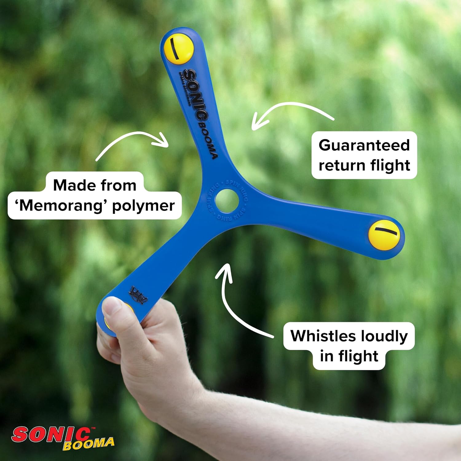 Wicked Sonic Booma | The Sports Boomerang That Whistles