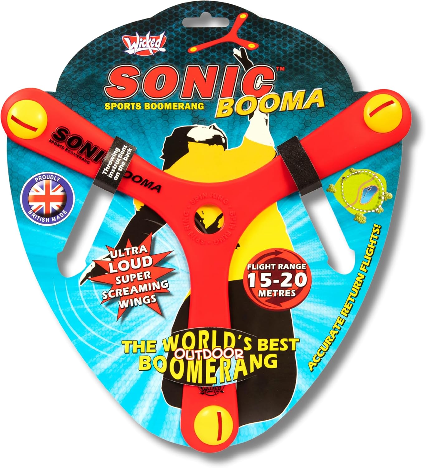 Wicked Sonic Booma | The Sports Boomerang That Whistles