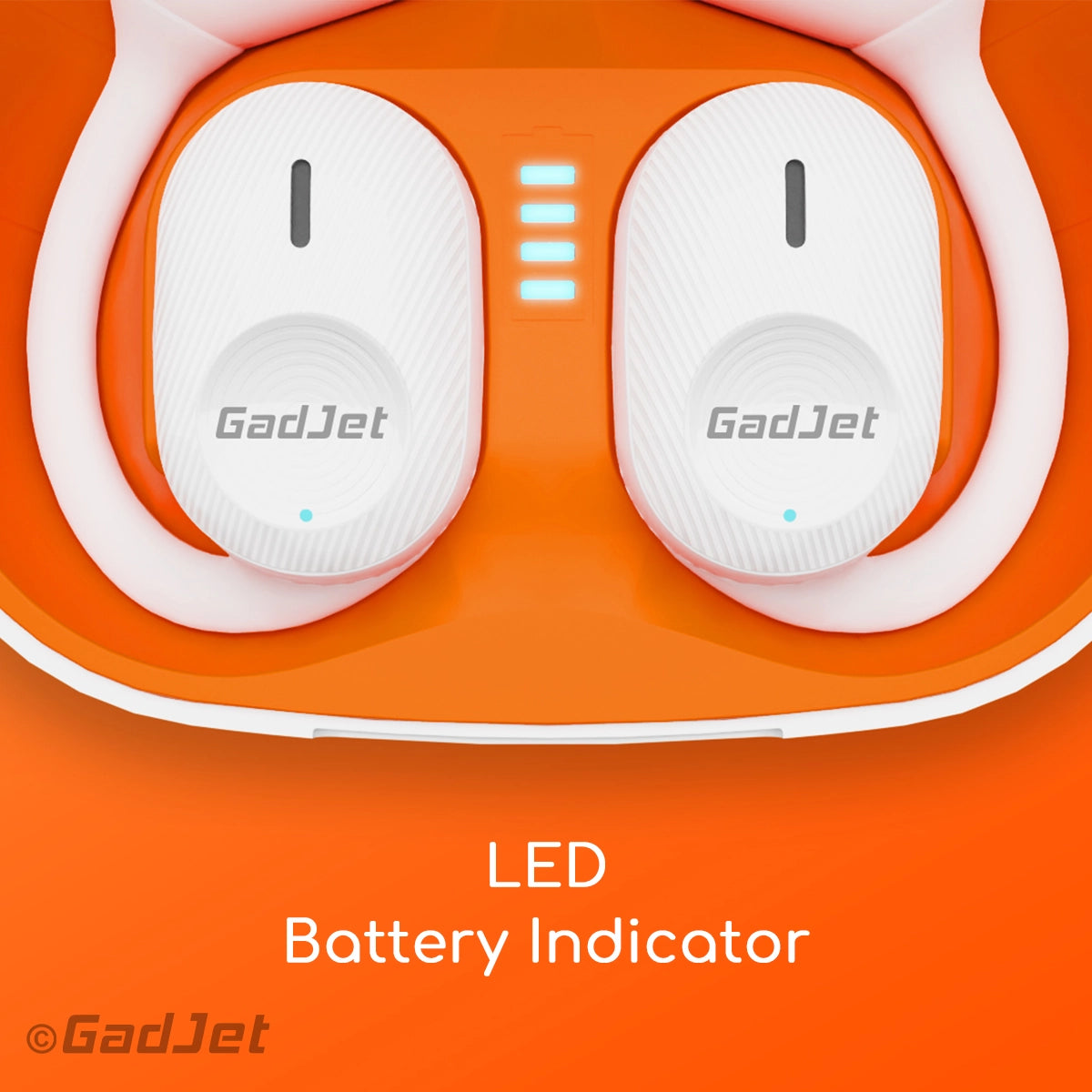 GadJet HookFit Wireless Sports Earbuds