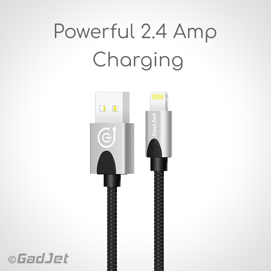 GadJet MFi Certified Lightning Cable Dual Multipack