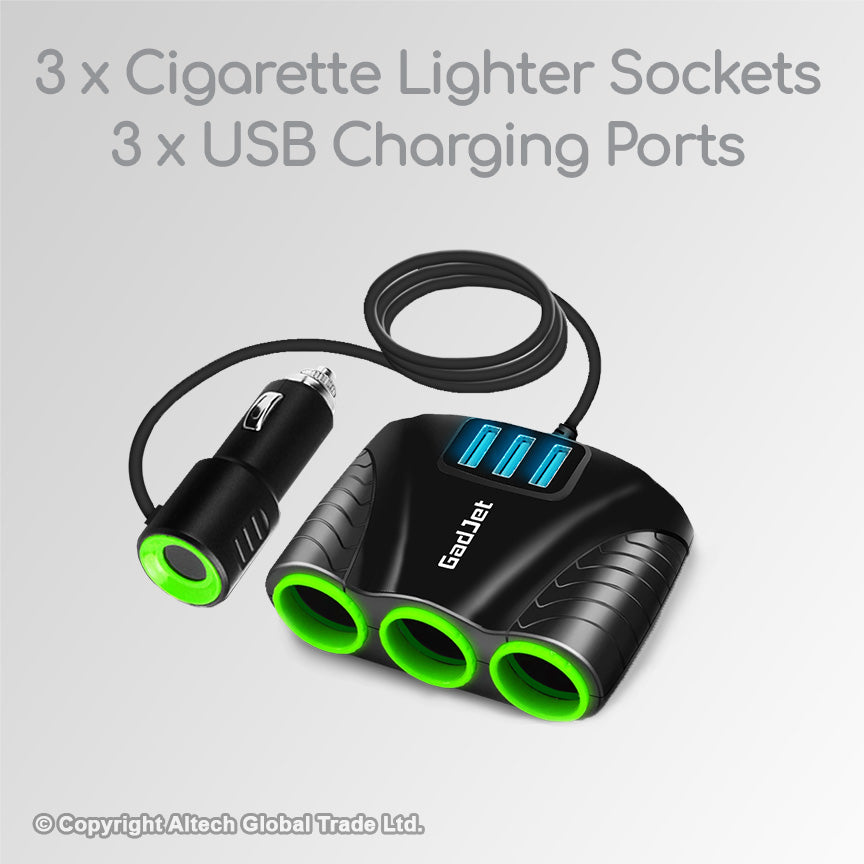 GadJet Multi-Socket Splitter