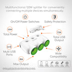 GadJet Triple Splitter Switch