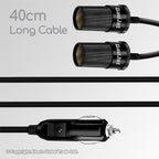 GadJet Dual Socket Cigarette Lighter Splitter