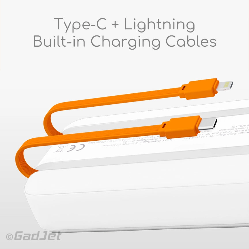 GadJet 20,000mAh Rapid 4-in-1 Power Bank