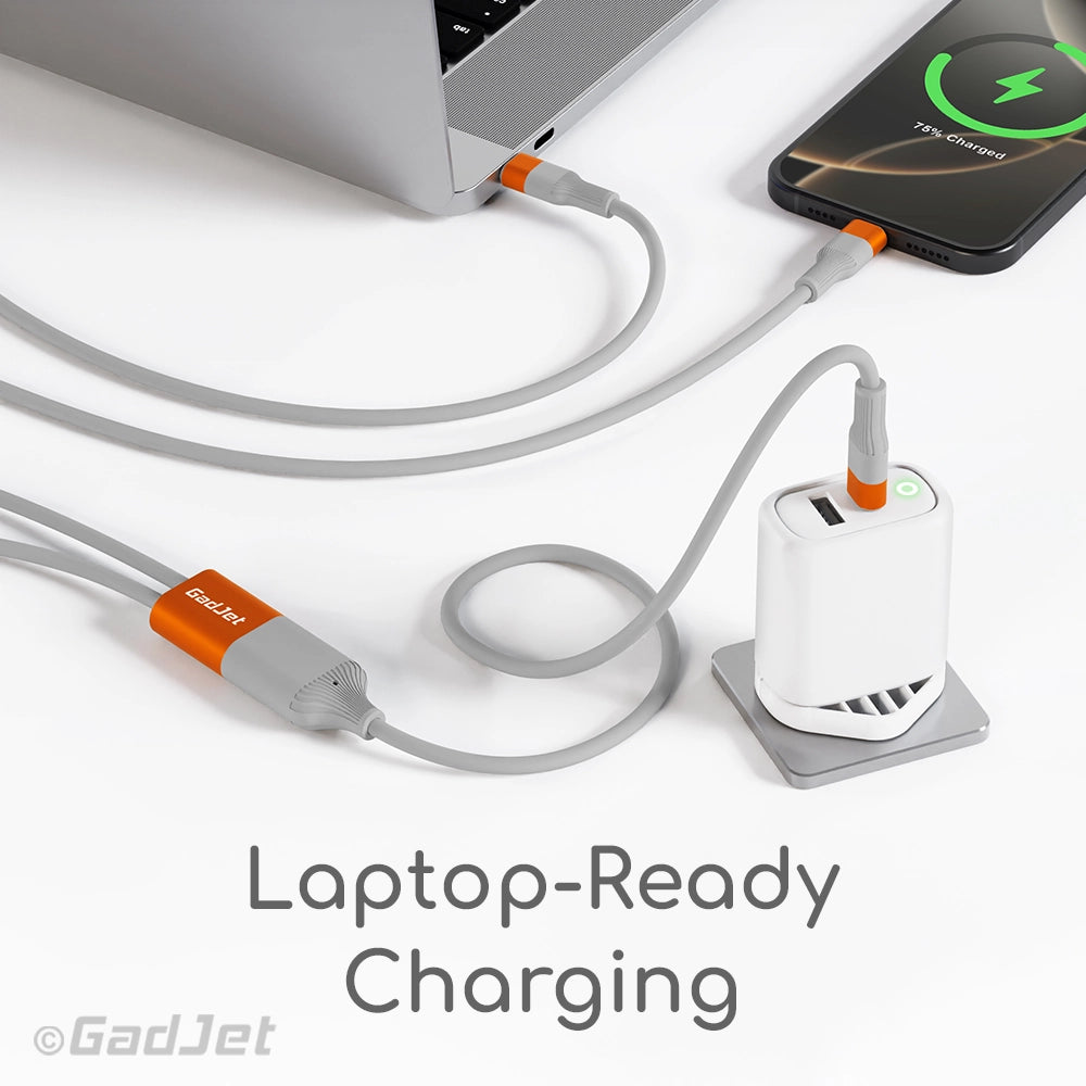 GadJet 100W Dual Ultra Power Charge & Sync Cable