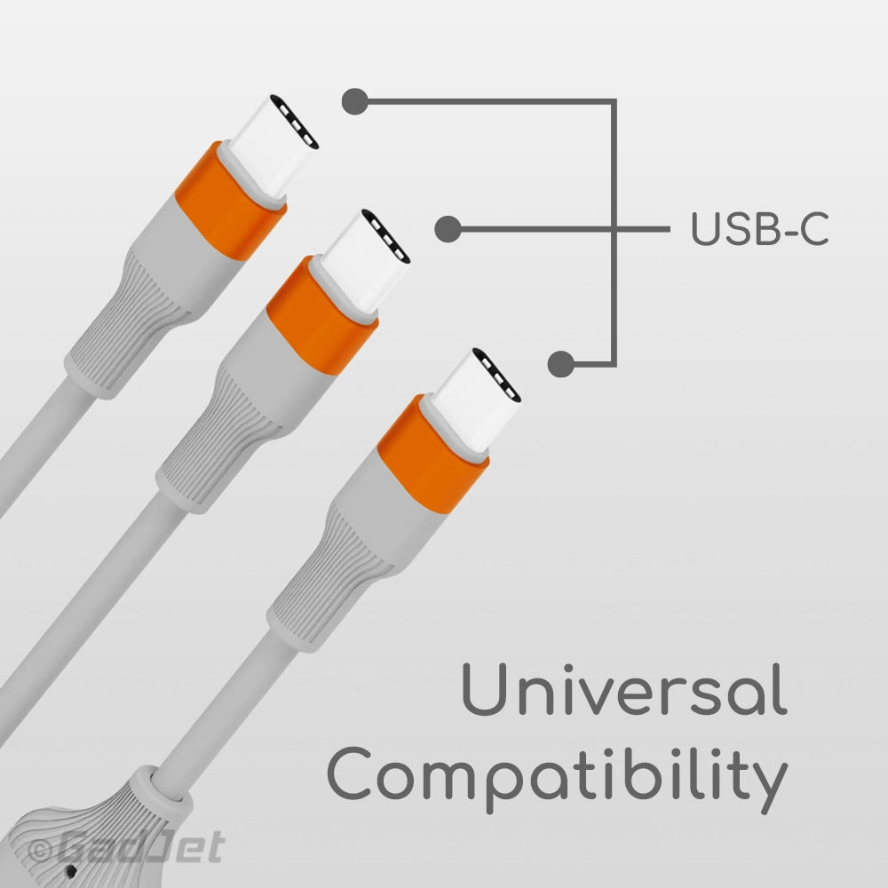 GadJet 100W Dual Ultra Power Charge & Sync Cable