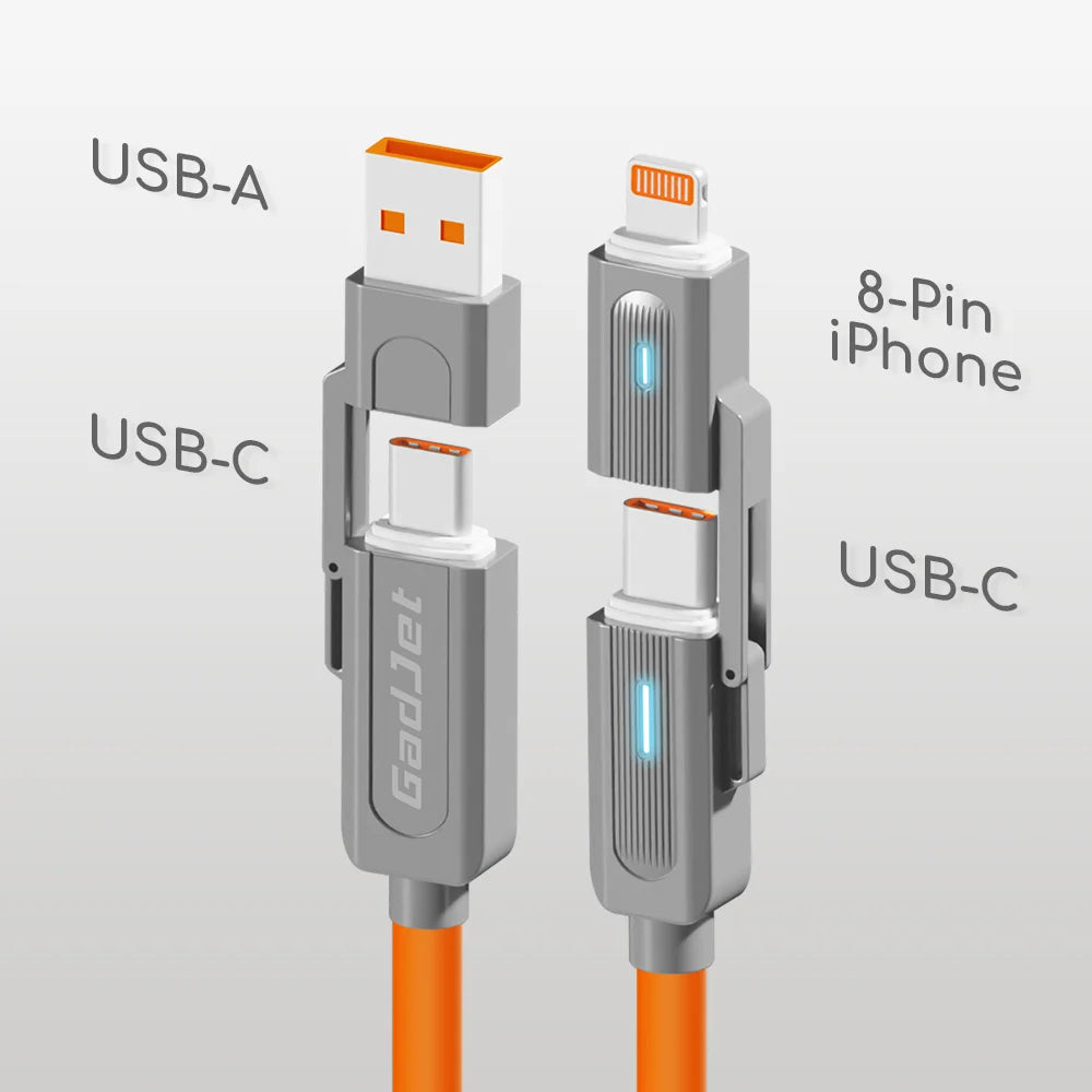 GadJet 4-in-1 Heavy-Duty Multi Cable