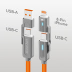 GadJet 4-in-1 Heavy-Duty Multi Cable