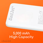 GadJet 5000mAh MagJet® Wireless Power Bank