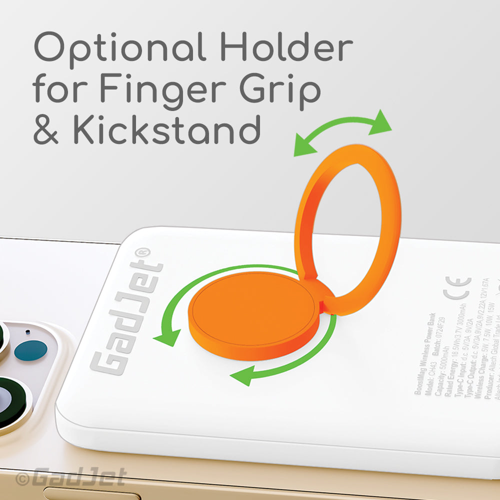 GadJet 5000mAh MagJet® Wireless Power Bank