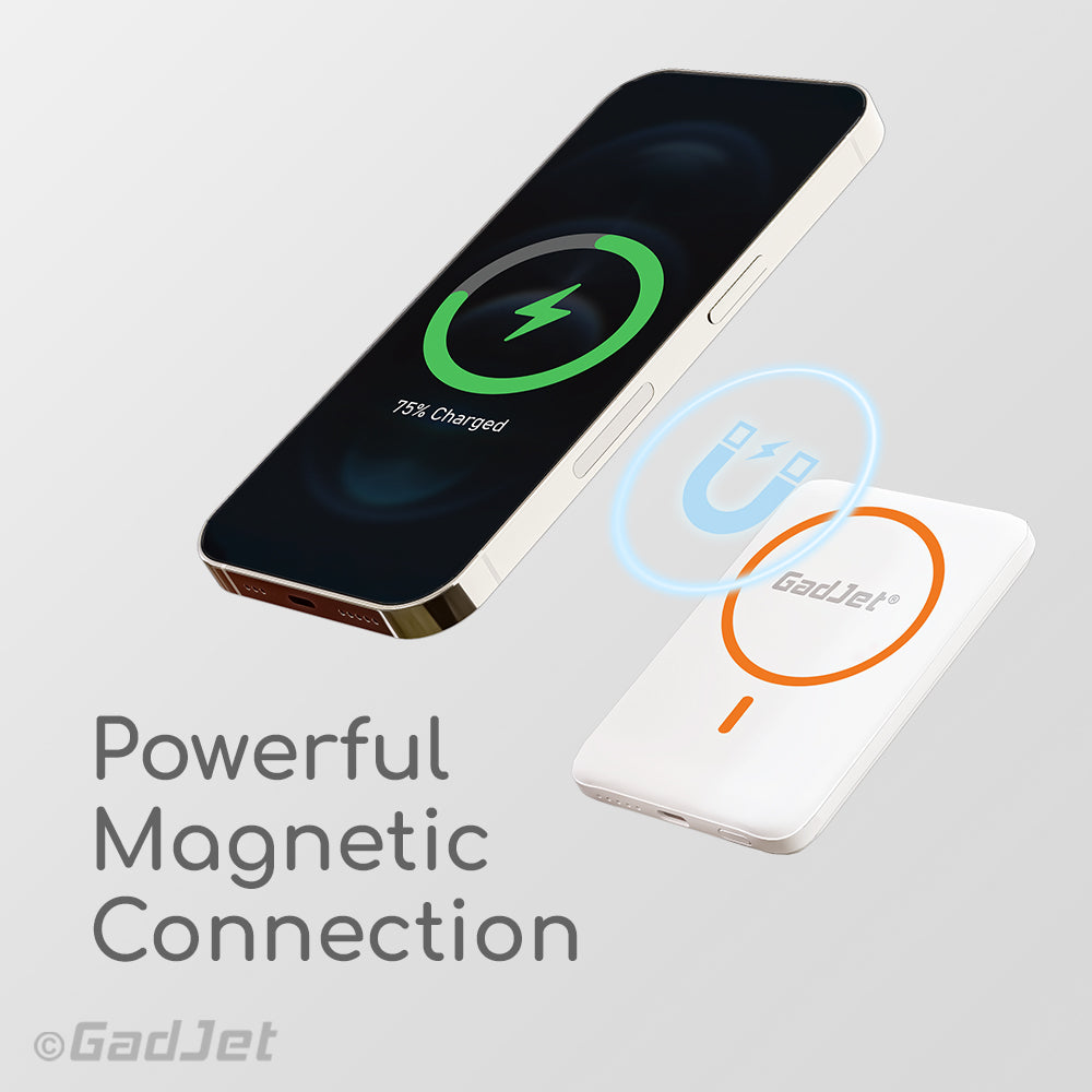 GadJet 5000mAh MagJet® Wireless Power Bank
