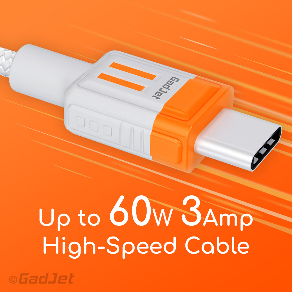 GadJet 2-in-1 Charge & Sync Cable & 2-Port Car Charger Multipack