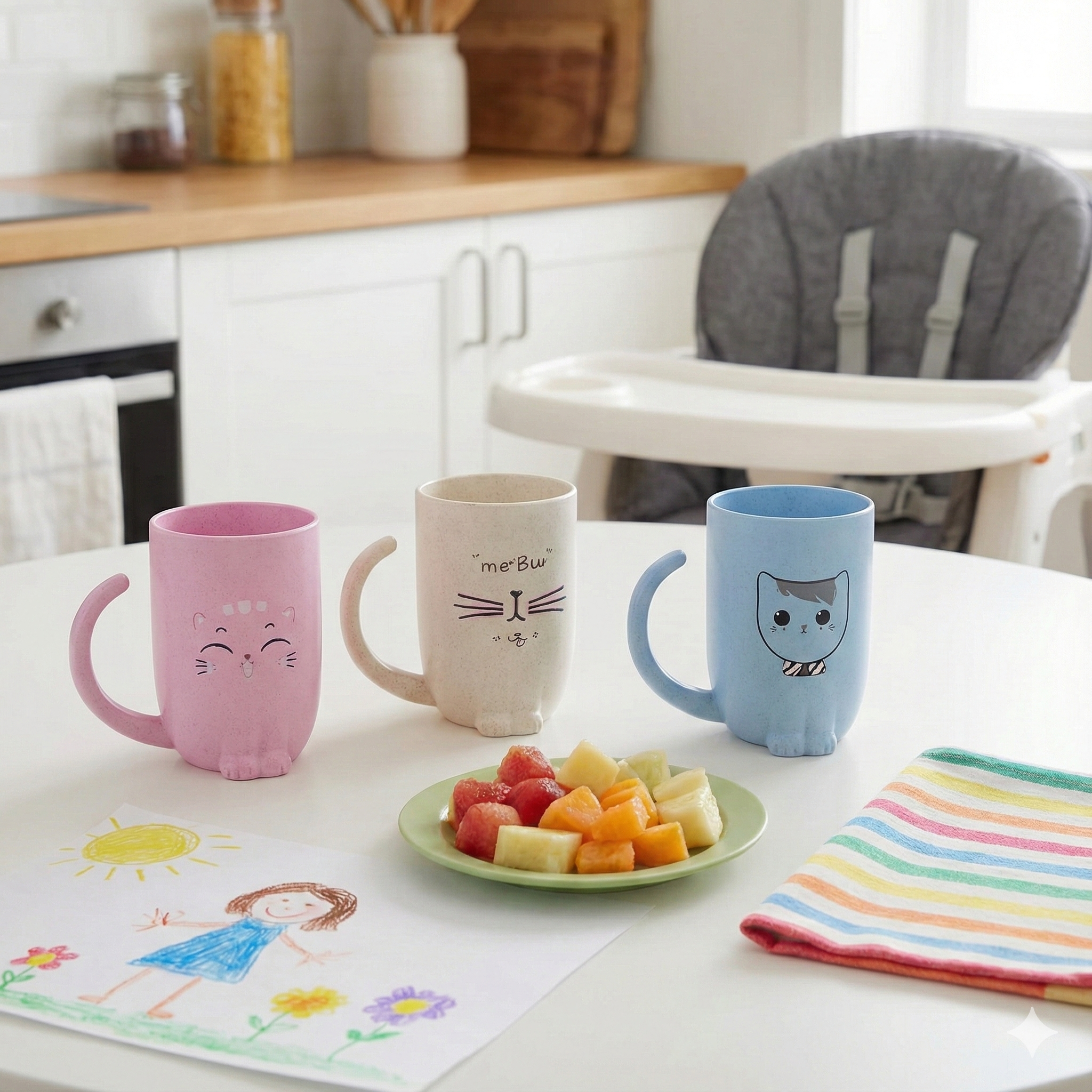 Goodiz Biodegradable Wheat Cat Mug