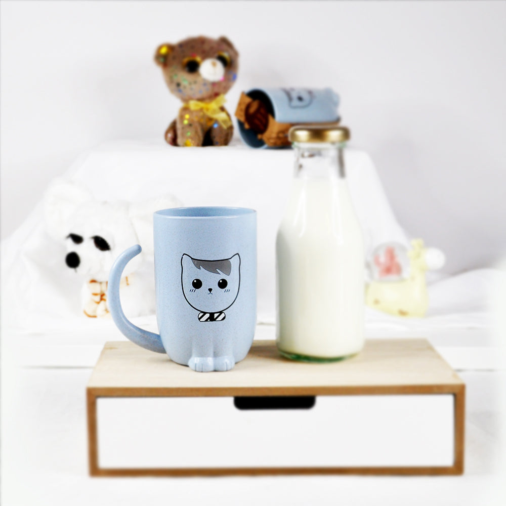 Goodiz Biodegradable Wheat Cat Mug