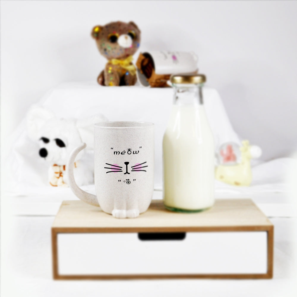 Goodiz Biodegradable Wheat Cat Mug