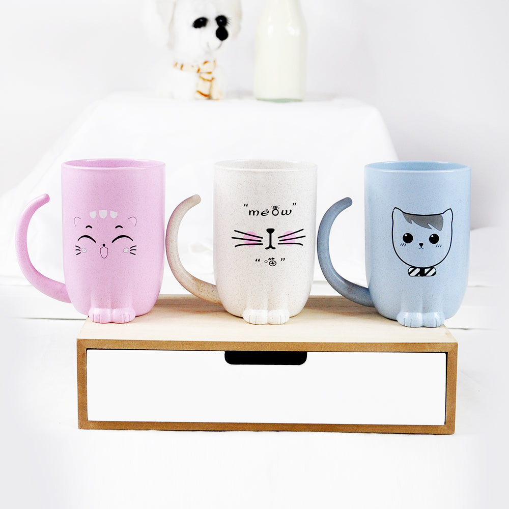 Goodiz Biodegradable Wheat Cat Mug