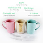 Goodiz Biodegradable Wheat Mug