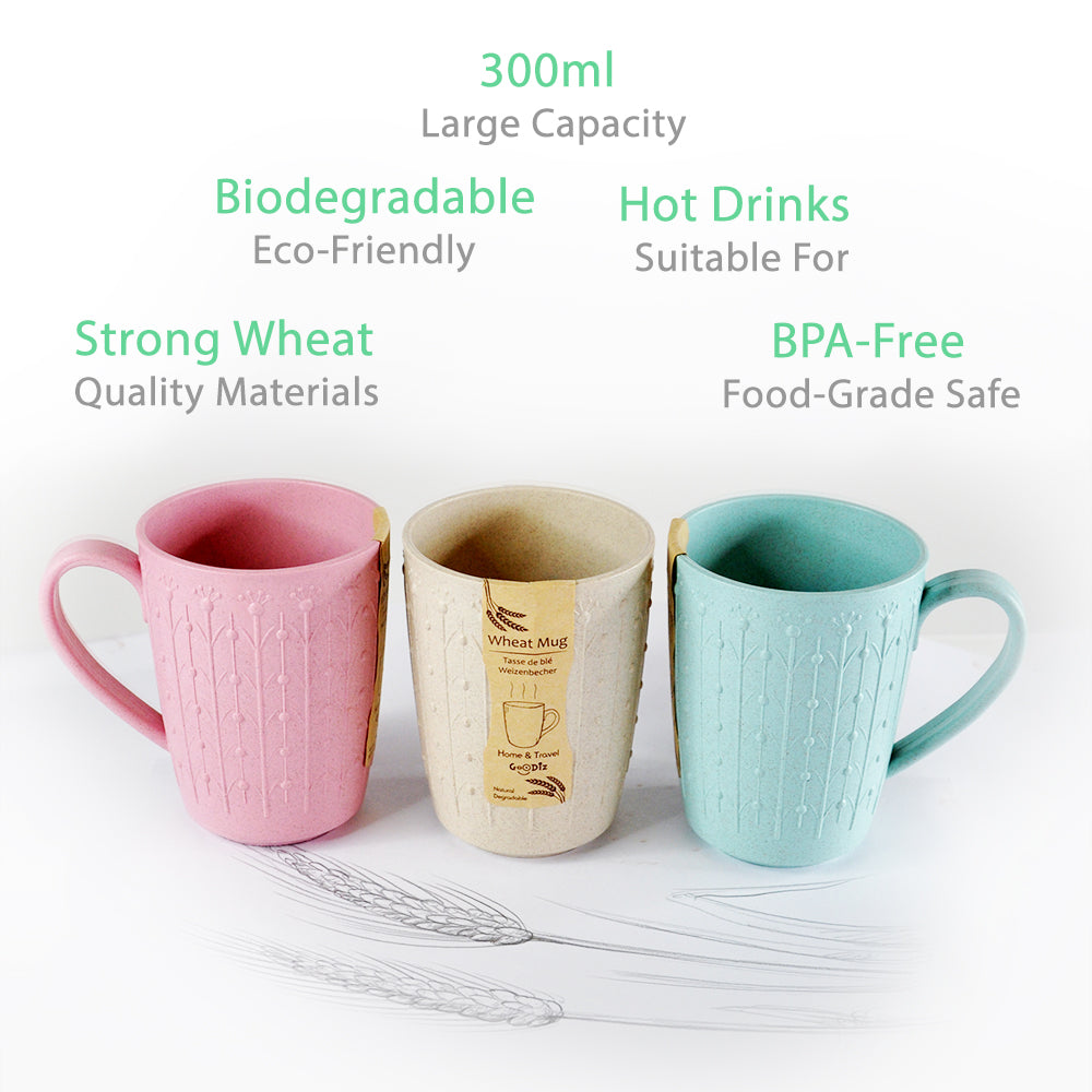 Goodiz Biodegradable Wheat Mug