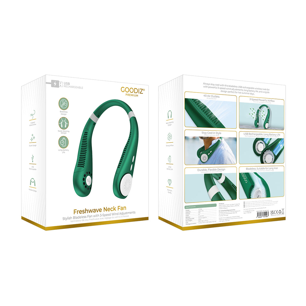 Goodiz Freshwave Bladeless Neck Fan V1