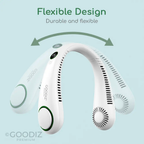 NEW Goodiz AirWave Bladeless Neck Fan with Digital Display V2