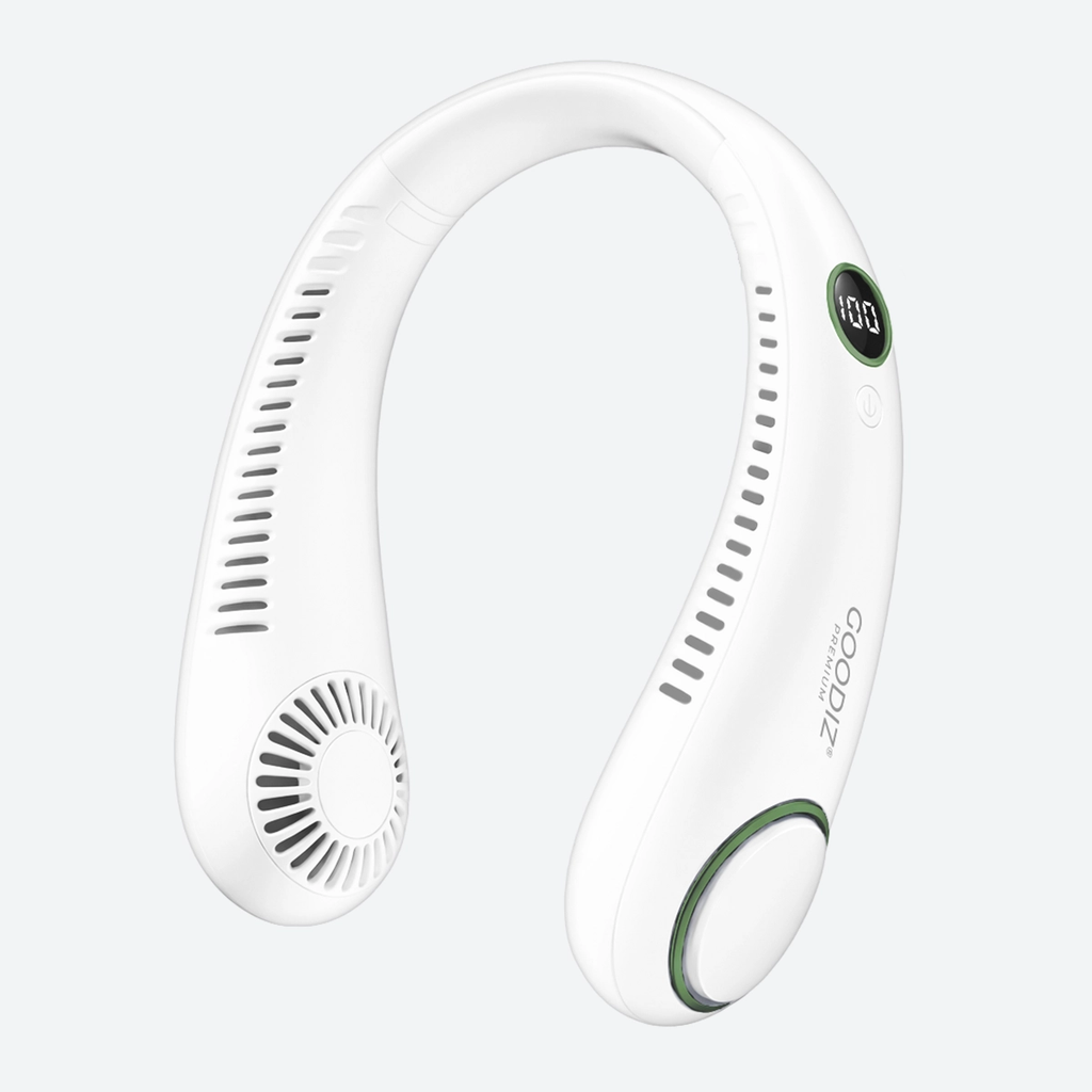 NEW Goodiz AirWave Bladeless Neck Fan with Digital Display V2