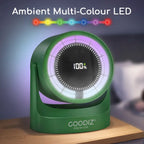 AirGlow Desk, Wall & Hanging-Hook Fan