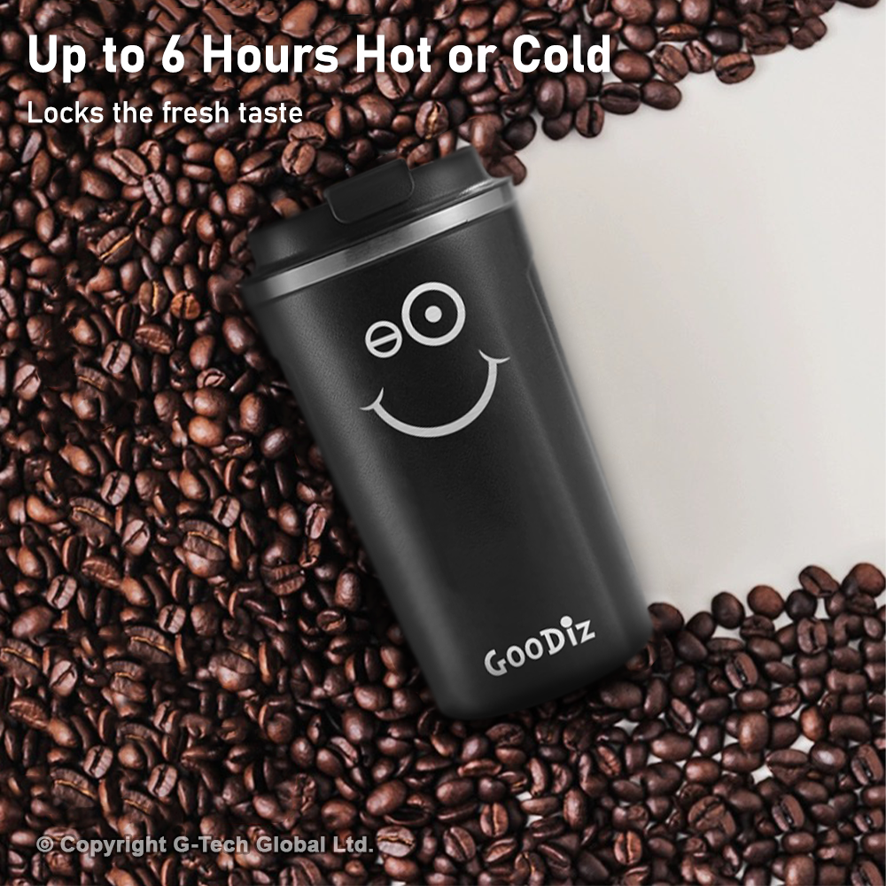 Goodiz 380ml Insulated Leak Proof Steel Mug