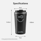 Goodiz 380ml Insulated Leak Proof Steel Mug