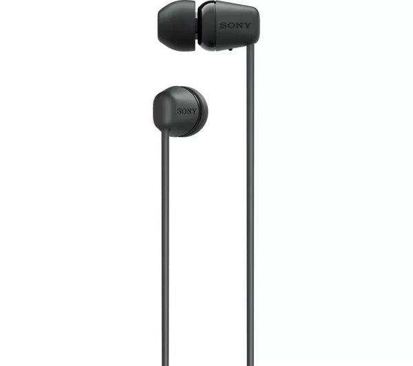 Sony WI-C100 Wireless Bluetooth Earphones - Black