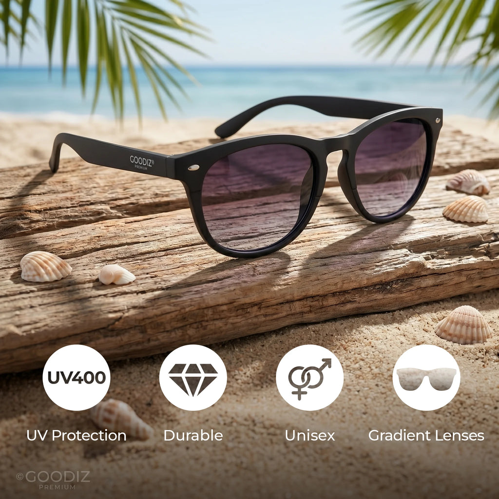 Goodiz Panto Sunglasses (Purple Haze)