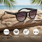 Goodiz Panto Sunglasses (Purple Haze)