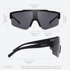 Goodiz Shield Sunglasses (Black Ice)