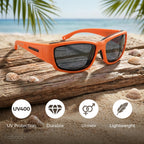 Goodiz Wraparound Sunglasses (Black Ice)