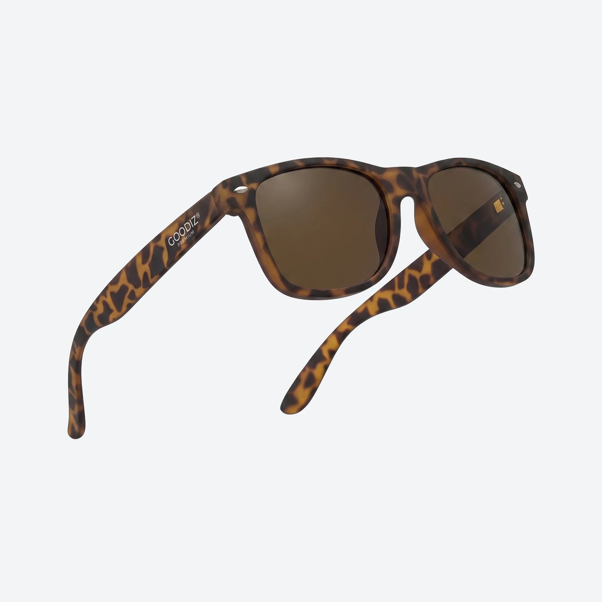 Goodiz Wayfarer Sunglasses (Leopard Brown)