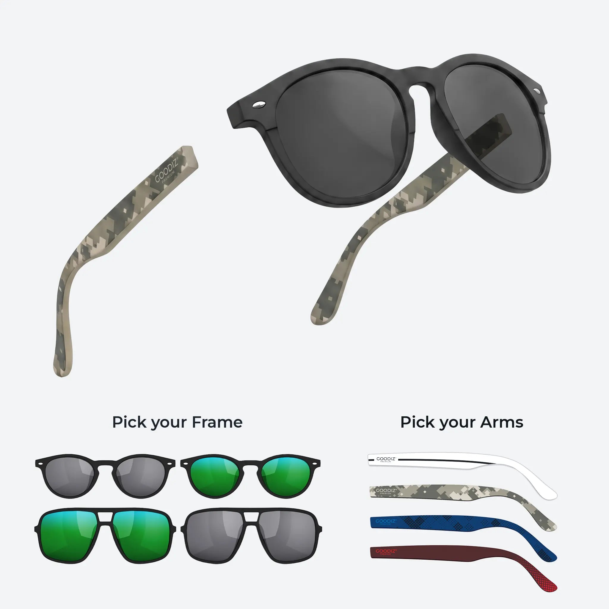 Goodiz Mix & Match Sunglasses