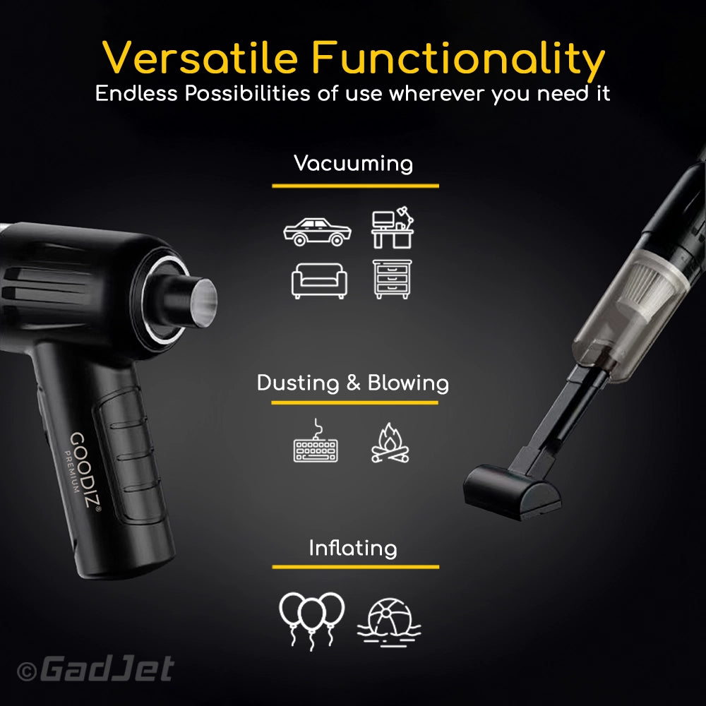 Goodiz 3-In-1 Cordless Vacuum Cleaner