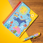 Magical Forest A5 Spiral Notebook with Multiple Paper Styles